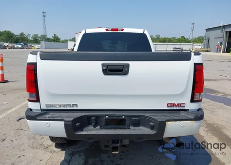 2011 GMC Sierra 2500Hd Denali from USA, damaged, VIN 1GT125CG9BF175853